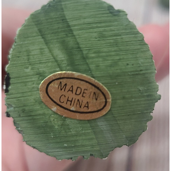 Vintage Pilgrim Pencil Figures Figurines Lot of 2 Resin Fall Thanksgiving Decor - Picture 5 of 5